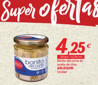Supermercados Plaza Arlequin Bonito del norte en aceite de oliva oferta