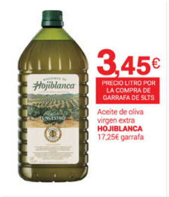 Supermercados Plaza Hojiblanca Aceite de oliva virgen extra oferta