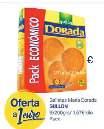 Supermercados Plaza Gullón Galletas Maria Dorada 3 x 200grs oferta