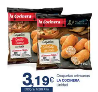 Supermercados Plaza La Cocinera Croquetas artesanas 500grs oferta