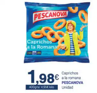 Supermercados Plaza Pescanova Caprichos a la romana 400grs oferta