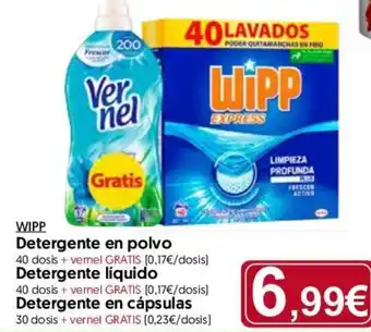 Hiper Usera Wipp Detergente en polvo oferta