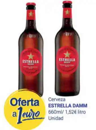 Supermercados Plaza Estrella Damm Cerveza 660ml oferta