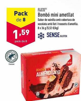 ALDI Flete Bombó Mini Ametllat oferta