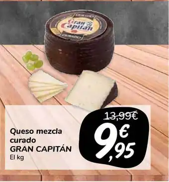 Carrefour Market Gran Capitan Queso Mezcla Curado oferta