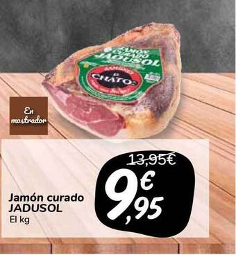Carrefour Market Jamon Curado Jadusol oferta