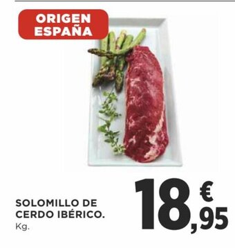 Supercor Solomillo de Cerdo Ibérico kg oferta