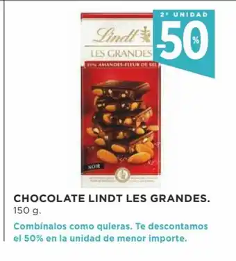 Supercor Chocolate Lindt Les Grandes 150g oferta