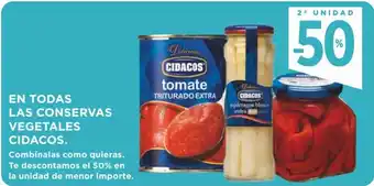 Supercor En Todas Las Consevas Vegetales Cidacos oferta