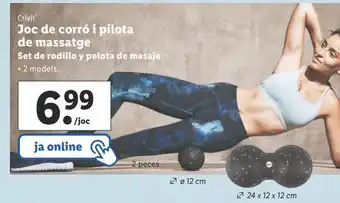 Lidl Set de pelotas de masajes crivit oferta