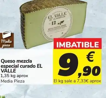 Carrefour Queso mezcla especial curado el valle oferta