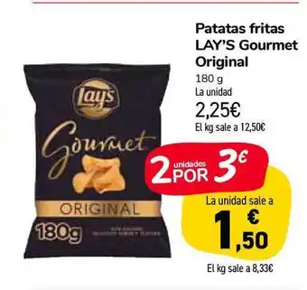 Carrefour Market Lay's Gourmet Original Patatas Fritas 180g oferta
