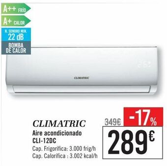 Carrefour Climatric aire acondicionado cli-12dc oferta