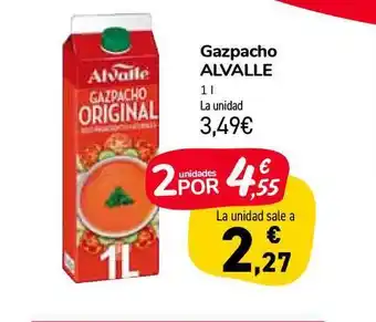Carrefour Market Alvalle Gazpacho 1l oferta