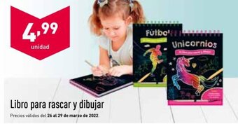 ALDI Libro para rascar y dibujar oferta