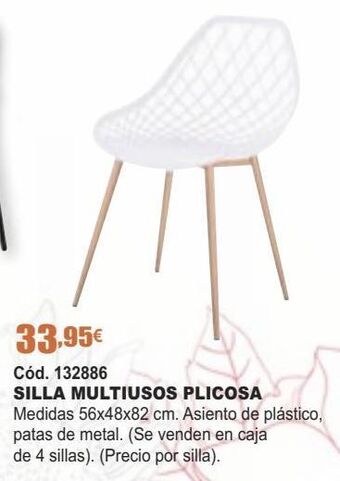 Silla multiusos plicosa