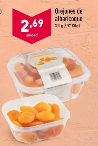 ALDI Orejones de albaricoque 300g oferta