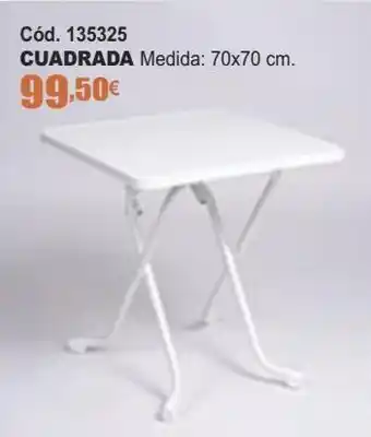 Ferrcash Mesa cuadrada oferta