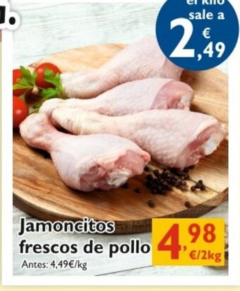 Supermercados La Despensa Jamoncitos frescos de pollo oferta
