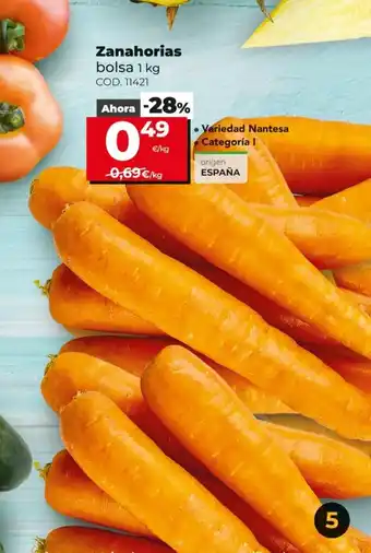 Dia Zanahorias 1kg oferta