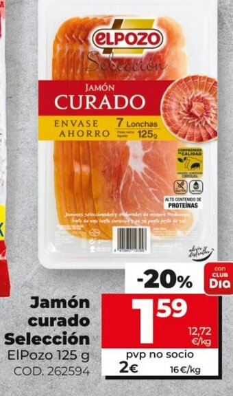Dia Jamon curado seleccion oferta