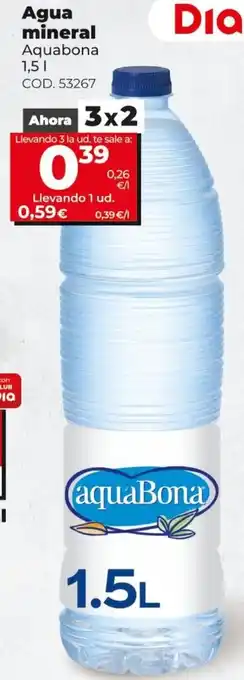 Dia Agua mineral 1.5l oferta