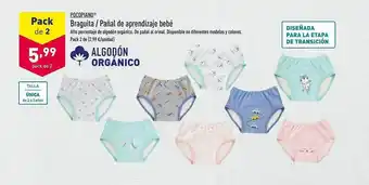 ALDI Pocopiano Braguita Pañal De Aprendizaje Bebé oferta