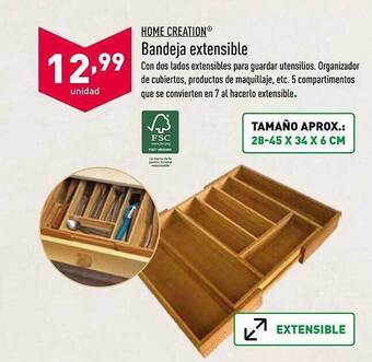 ALDI Home Creation Bandeja Extensible oferta