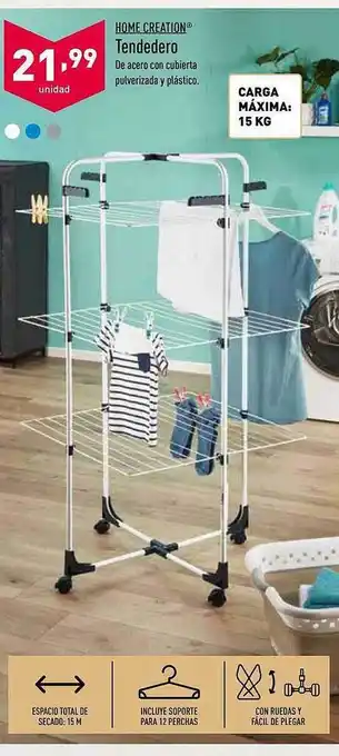 ALDI Home Creation Tendedero oferta