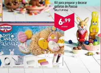 ALDI Kit para preparar y decorar galletas de Pascua 588 g oferta