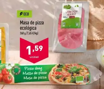 ALDI ECO Masa de pizza ecológica 260g oferta