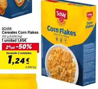 Hiper Usera SCHÄR Cereales Corn Flakes 150g oferta