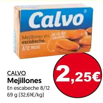 Hiper Usera Calvo Mejillones En Escabetche 8/12 69g oferta