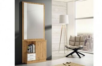 Muebles Boom Recibidores con mural espejo 350-016 oferta