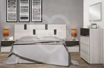 Muebles Boom Dormitorios matrimonio con comoda 291-310 oferta