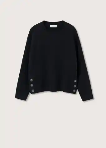 Mango Kids Jersey punto detalle botones oferta