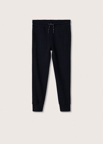 Mango Kids Pantalón jogger textura oferta