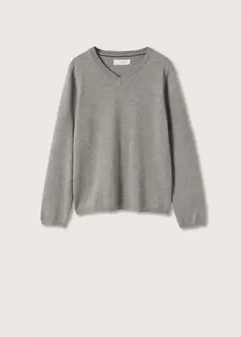 Mango Kids Jersey punto cuello pico oferta