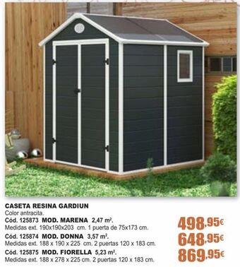 Ferrcash Caseta resina gardiun oferta