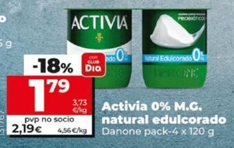 Maxi Dia Activia natural danone oferta