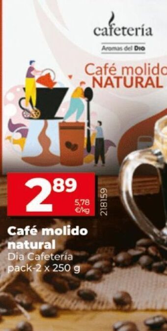 La Plaza de DIA Café molido oferta