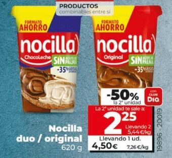Dia Crema de cacao nocilla oferta