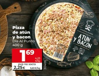 Dia Pizza de atún y bacon dia oferta