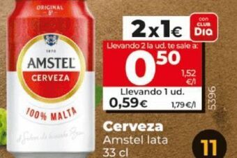 Dia Cerveza amstel oferta