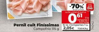 Maxi Dia Jamón cocido campofrío oferta