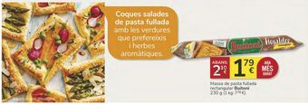 Supermercados Charter Masa de hojaldre rectangular buitoni oferta