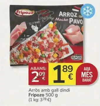 Supermercados Charter Arroz con pavo fripozo oferta