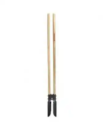 ferrOkey Pala cavahoyos corona acero mango madera pd 20000 1 ud oferta