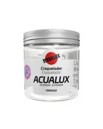 ferrOkey Barniz manualidades al agua incoloro 75 ml brillante craquelador titan co 133547 oferta