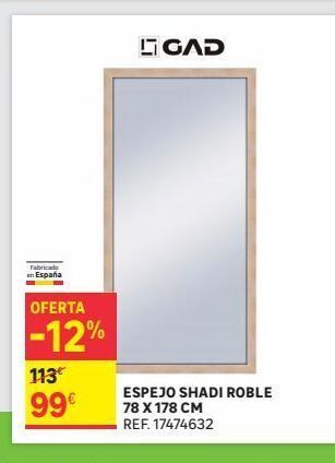 Leroy Merlin Espejo españa oferta